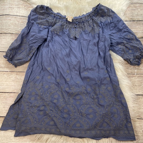 Sundance Tops Sundance Embroidered Tunic Top Poshmark